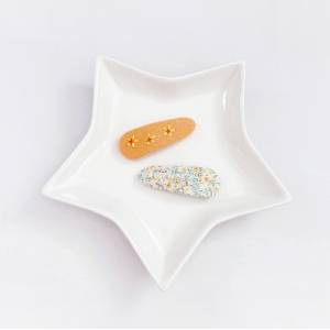 Girl Hair Clip Floral Embroidery Set (GHP9023)